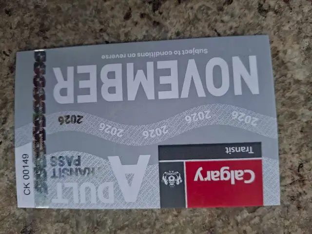 Adult Bus Pass