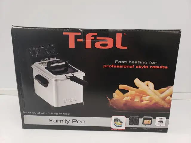 (B1488) T-Fal 563-M1 Family Pro Series Air Fryer