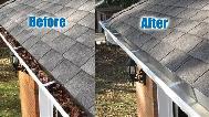 Gutter Leaf guard Installation   Free Cleaning - Photo 2