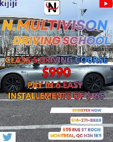 CLASS 5 DRIVING COURSE