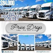 2022 Freightliner Cascadia - Price Starts at $94,000 only