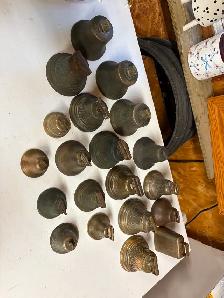 ANTIQUE BRASS BELL COLLECTION - Photo 4