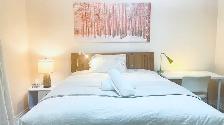 Bright Furnished Queen Room | 2nd Floor | All Inclusive