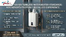 WATER HEATER WATER HEATER TANKLESS WATER HEATER INSTALLED