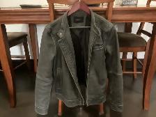 Leather jacket