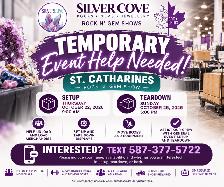 Temporary Event Help Needed – St. Catharines Rock N' Gem Show