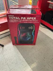 haut parleur Bluetooth Ion total PA apex neuf - Photo 3