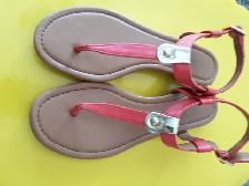 UNE PAIRE DE SANDALES STYLE&CO GR 7FEM BEIGES,ORANGES OR: $10.00 - Photo 3