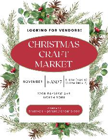 Christmas Craft Market! Looking for vendors!