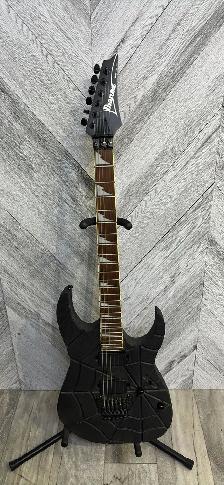 Ibanez RG420EG Spider Web black electric guitar - Photo 2