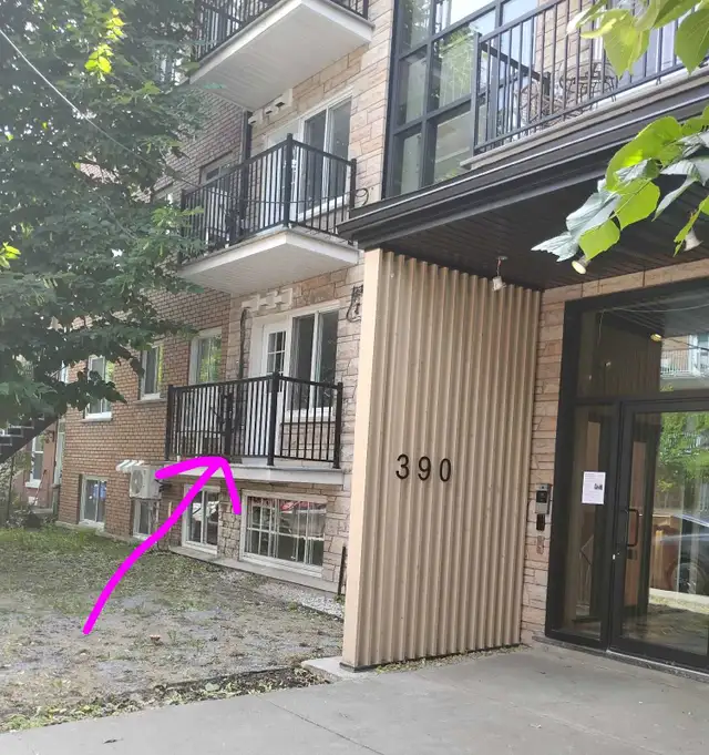 Logement rénové 3 1/2 à louer à Verdun