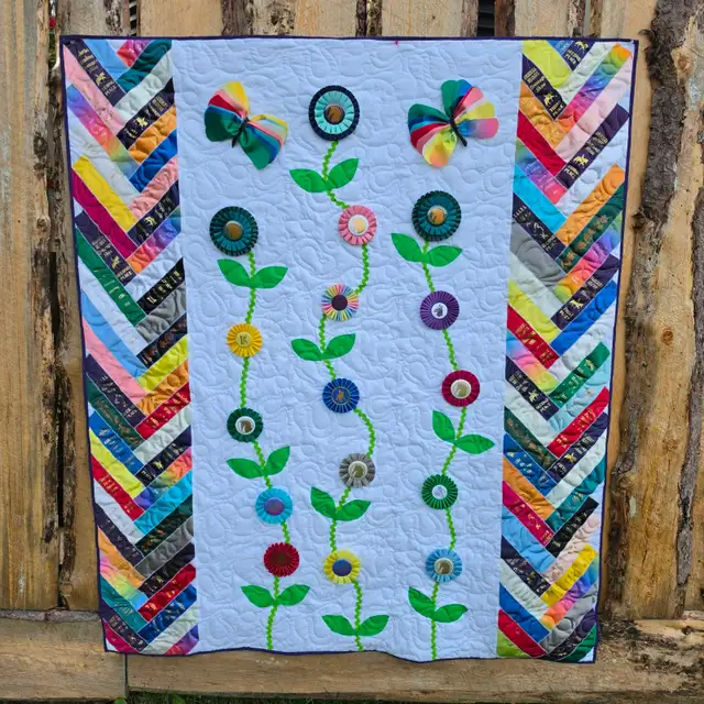 Equestrian Horse Pet Dog Ribbon Quilt (Made to Order)