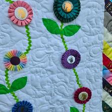Equestrian Horse Pet Dog Ribbon Quilt (Made to Order) - Photo 2