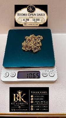 10K yellow Gold Rope Chain # R63 - Photo 4