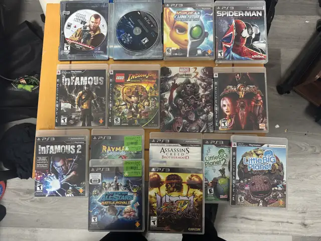 PS3 great condition with 15 games