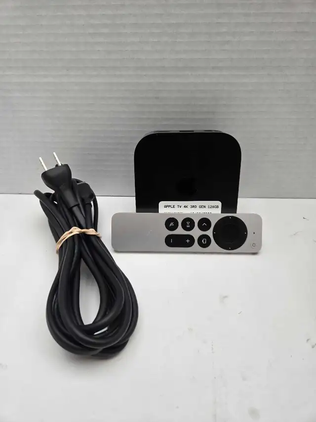 Apple TV 4K 3rd Gen 128GB w/remote