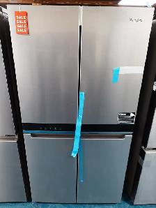 Whirlpool '36' Stainless Steel 4-Door Refrigerator on Sale‼️