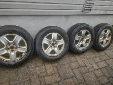 225-65R17x4 pneu été-jante Toyota Rav4 2006.Bolt Pattern 5x114.3
