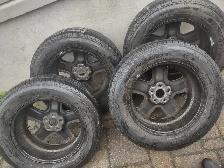 225-65R17x4 pneu été-jante Toyota Rav4 2006.Bolt Pattern 5x114.3 - Photo 2
