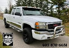 2004 GMC Sierra 2500 6L GAS SLE 4x4  165KM, VERY CLEAN