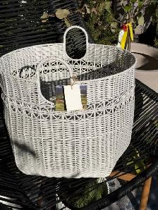 Large Woven Storage Basket with Handles — New with Tags - Photo 3