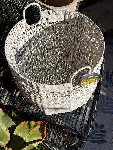 Large Woven Storage Basket with Handles — New with Tags - Photo 4