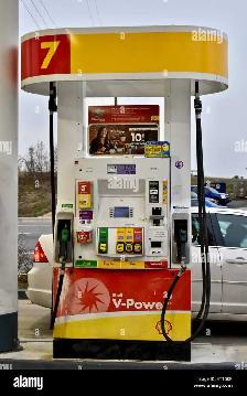 Gas station cashier