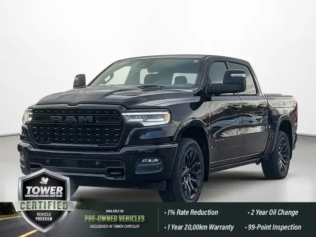 2025 Ram 1500 Limited | Night Edition | Trailer Tow Group