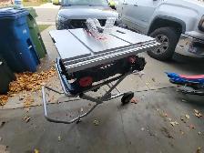 Bosch 4100xc table saw with gravity stand