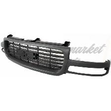 Gmc Yukon Xl 2000-2005 Grille Black Horizontal Bars W/Textured - Photo 2