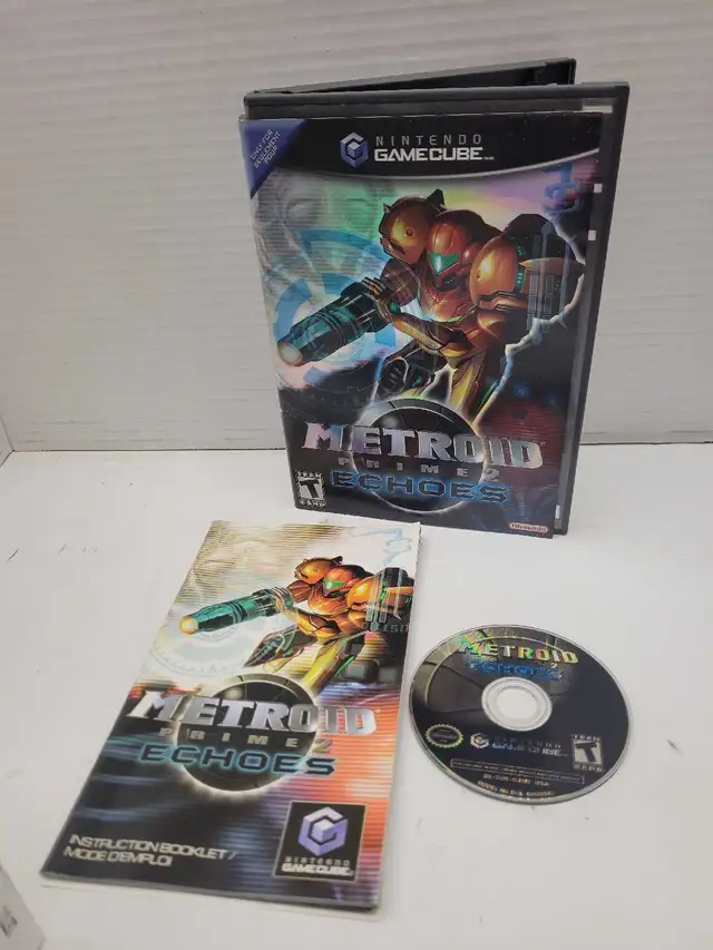 Metroid Prime 2 Echoes GameCube Game