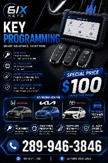Smart Key & Remote Programming - Kobe Keys $120