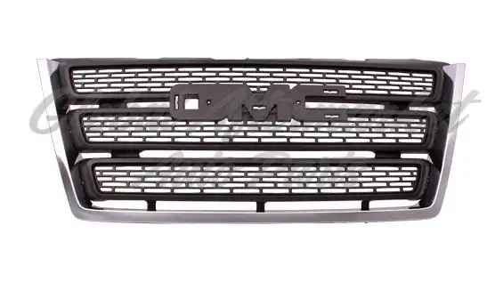 Gmc Terrain 2010-2015 Grille Matte Black W/Chrome Molding