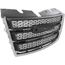 Gmc Terrain 2010-2015 Grille Matte Black W/Chrome Molding - Photo 3
