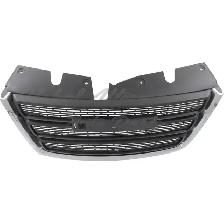 Gmc Terrain 2010-2015 Grille Matte Black W/Chrome Molding - Photo 4
