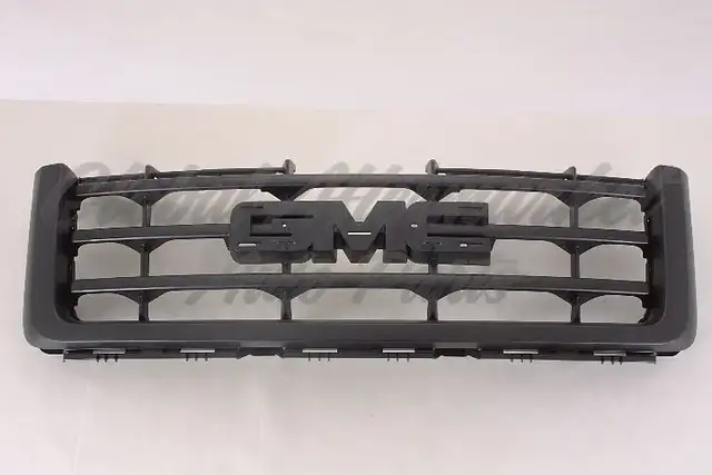 Gmc Pickup Gmc Sierra Hybrid 2009-2013 Grille Matte Black 3