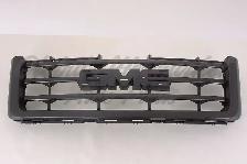 Gmc Pickup Gmc Sierra Hybrid 2009-2013 Grille Matte Black 3