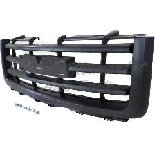 Gmc Pickup Gmc Sierra Hybrid 2009-2013 Grille Matte Black 3 - Photo 2