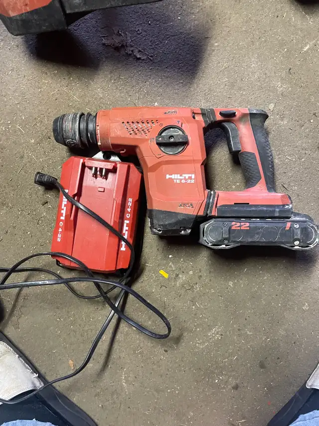 Hilti te 6-22 rotary hammer drill