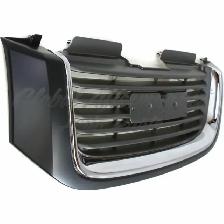 Gmc Envoy Xuv 2004-2005 Grille Without Head Lamp Washer Hole - Photo 3