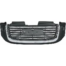 Gmc Envoy Xuv 2004-2005 Grille Chrome/Black W/Washer Hole - Photo 4