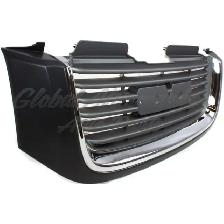 Gmc Envoy Xuv 2004-2005 Grille Chrome/Black W/Black Frame - Photo 3