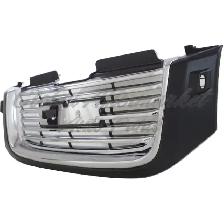 Gmc Envoy Xuv 2004-2005 Grille Chrome/Black W/Black Frame W/H/L - Photo 2