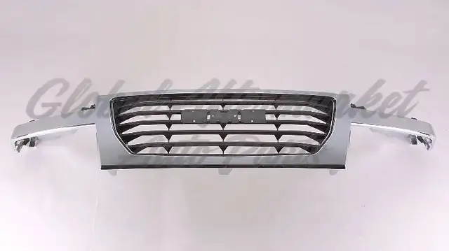Gmc Canyon 2004-2012 Grille Chrome Frame W/Black Center