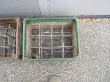 2  VINTAGE MILK CRATES - 1950'S / 60'S - Photo 2