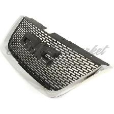 Gmc Acadia 2007-2012 Grille Matte Black W/Chrome Molding - Photo 3