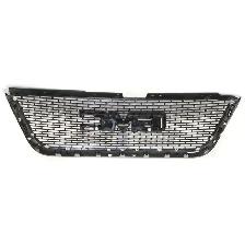 Gmc Acadia 2007-2012 Grille Matte Black W/Chrome Molding - Photo 4