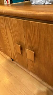 Mid century. TEAK TECK. Lampe / Crédence, buffet disque vinyle, - Photo 9