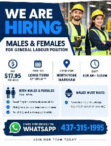 Hiring  Full Time