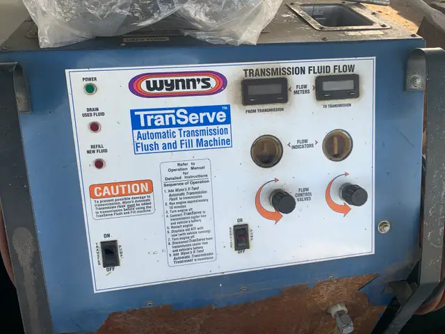 TRANNY FLUSH EQUIPMENT